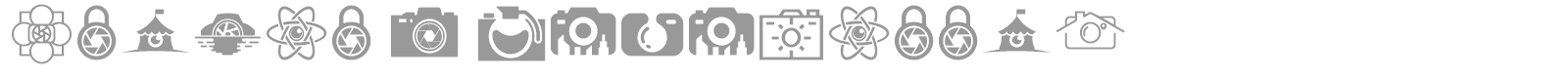 Camera - Fotograami font preview